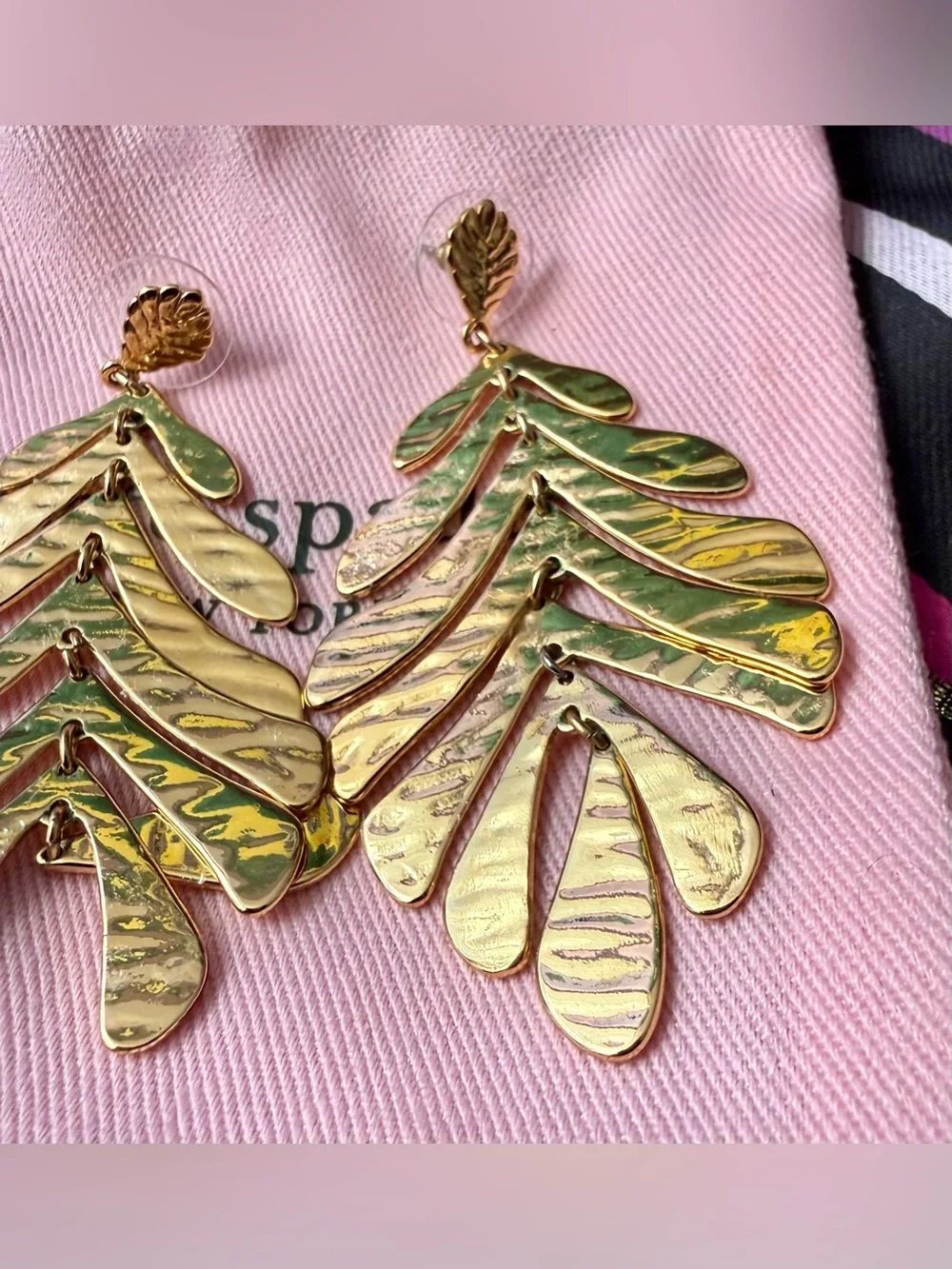 Kate Spade Leaf Earrings